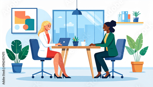 /Business Human Resources Recruitment Vector Illustration