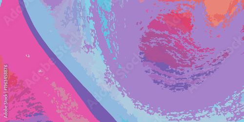 Abstract colorful swirls and shapes creating a vibrant textured background