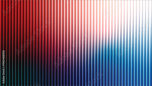 Modern Abstract Neon Vertical Light Stripes Background.