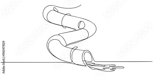 Simple vector illustration icon of a golf club and ball drawn as a hand sketch design 