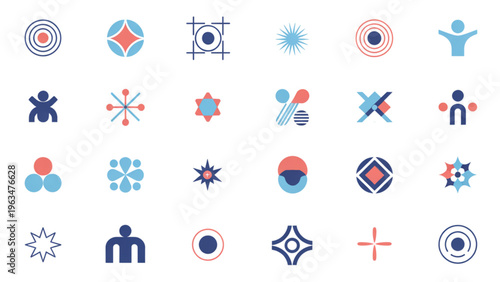 Colorful traditional indian festival decorations and symbols collection