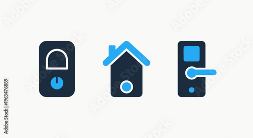 Smart home automation devices, internet of things (iot) security, and digital access control systems for modern residential living