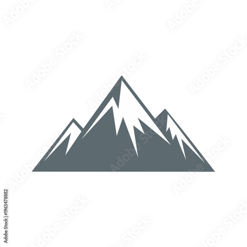 Free Download Abstract Mountain Peaks Summit Landscape Silhouette Graphic - GFXLoad