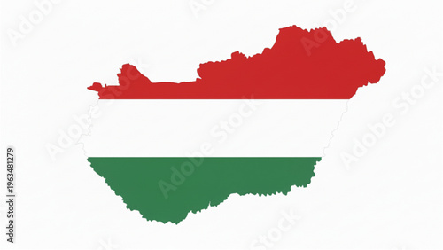 Hungary Map Flag Vector Free Download Hungary Map Flag Vector - GFXLoad