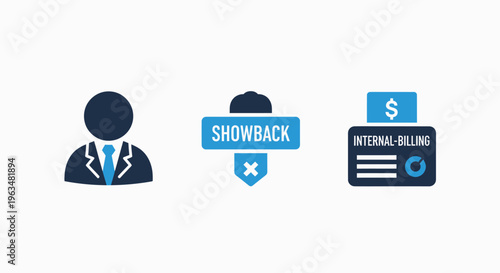 Icons for customer service, cashback rewards, and online transactions, representing customer interaction, financial benefits, and e-commerce processes, e commerce