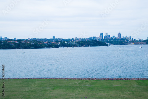 Harbor and sea in Sydney, New South Wales, Australia