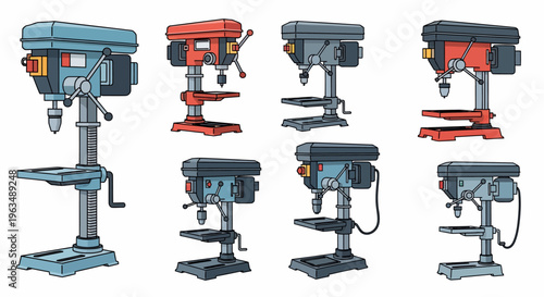 Drill Press Machines for Industrial Use.