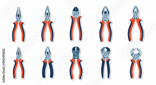 Pliers Tools Metal Hand Tools.