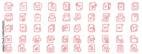 Compliance web icons in line style. Regulations, policy, legal document, quality control, responsibility, law. Editable stroke. Outline icon in linear style