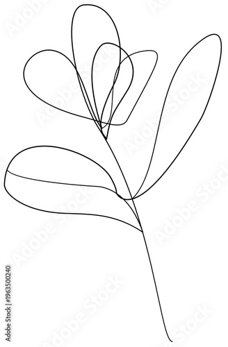 Floral Doodle Clipart for Worksheets Hand Drawn Flowers