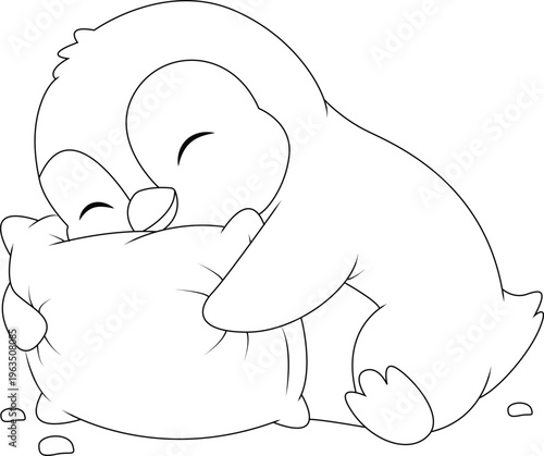 Penguin coloring pages