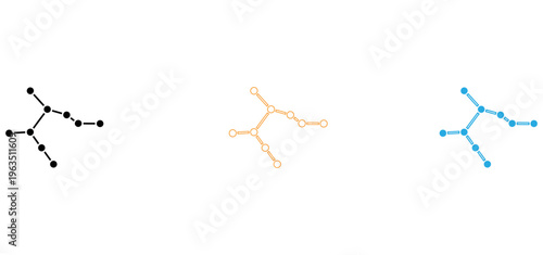 Molecular structures of organic compounds