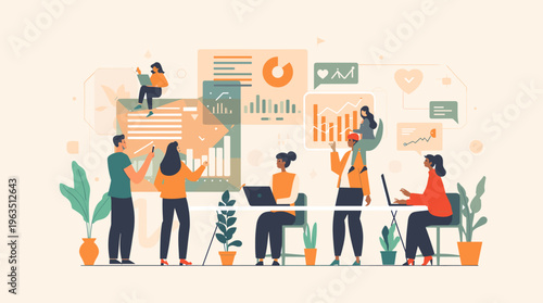 A blank beige background for design and layout purposes, evoking a sense of simplicity and minimalism.