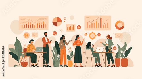 A minimalist geometric background with a green accent, conveying calmness and serenity, ideal for design and creative projects.