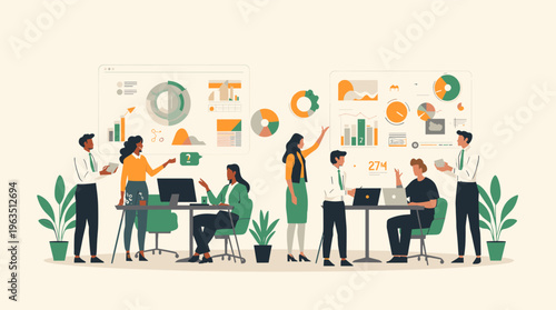 A simple, modern illustration of a green cup on a plain background, conveying a sense of minimalism and eco-friendliness.