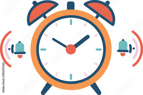 Alarm clock ringing loud now.