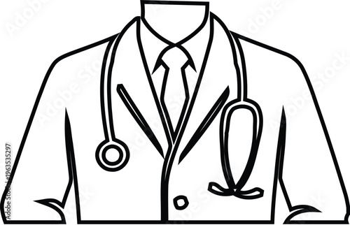  doctor with stethoscope, professional healthcare concept