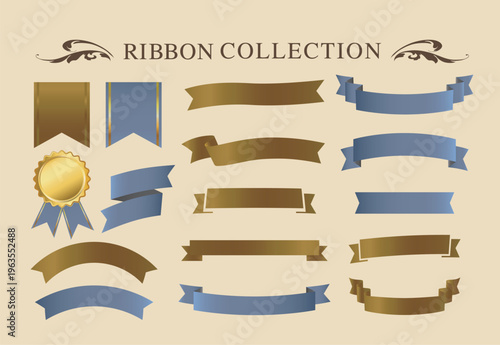 リボン素材セット