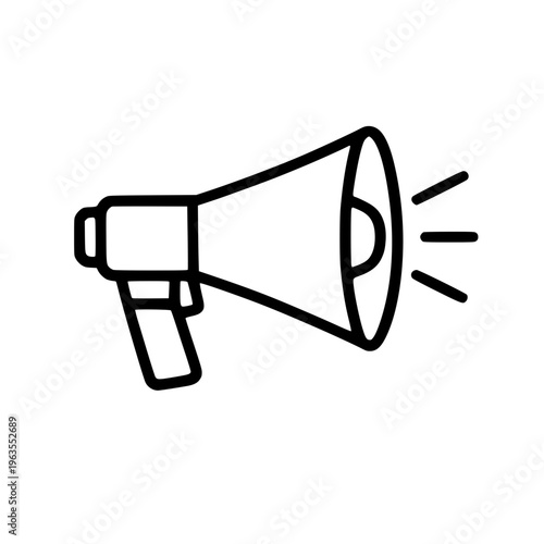 megaphone solid icon
