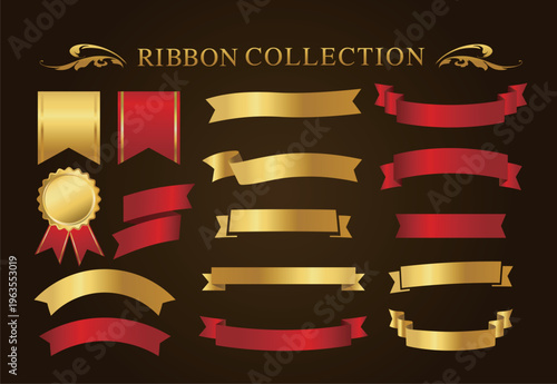 リボン素材セット