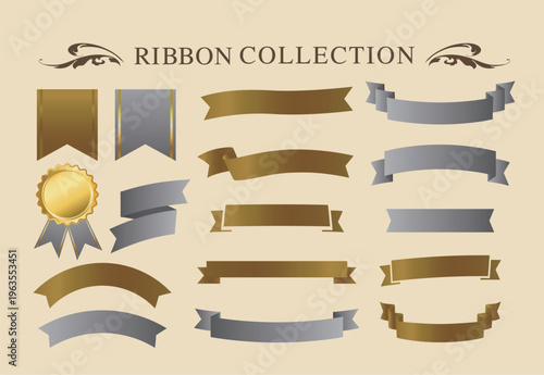 リボン素材セット
