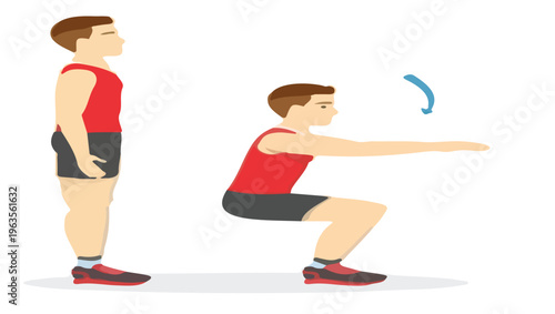 young woman exercising with dumbbells