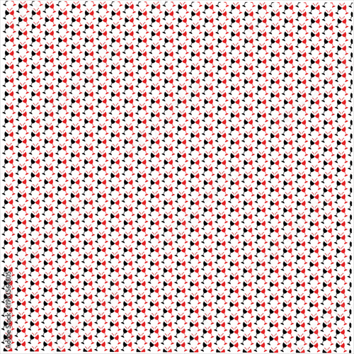 Wine glasses seamless pattern with red and black wine for bar and restaurant decor