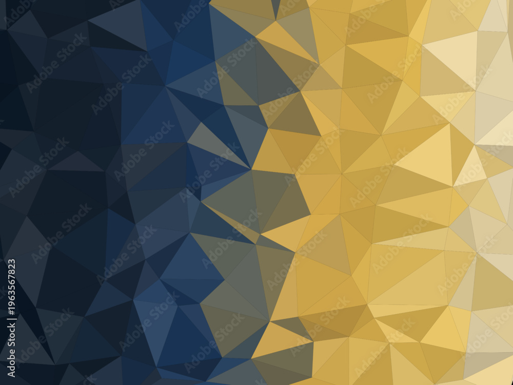 Obraz premium Abstract Geometric Triangles Gradient Business Background