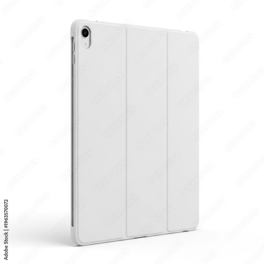Naklejka premium Modern minimalist electric wall heater in sleek white finish