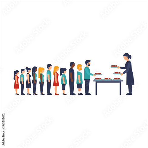 Eid al-Adha food distribution for families in need during the Islamic festival