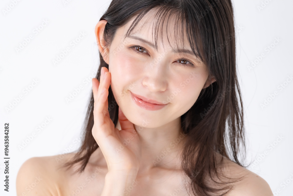 Fototapeta premium スキンケア 女性
