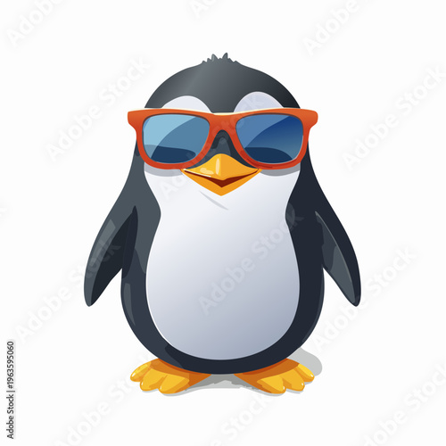 Pinguin mit Sonnenbrille