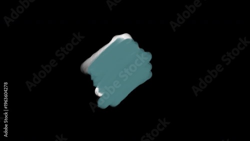 text label background looping animation with alpha channel