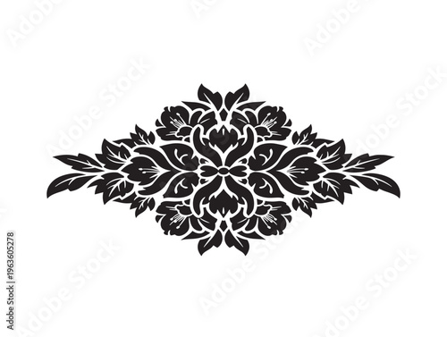 Premium luxurious floral logo for high end beauty and lifestyle brands