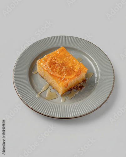 Slice of Orange Cake