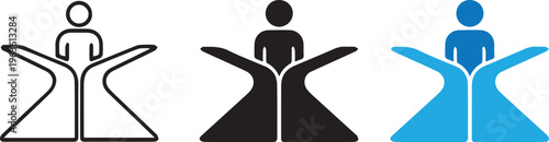 unique decision icon set