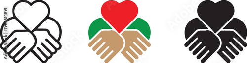 modern loyalty icon set