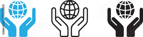 modern responsibility icon