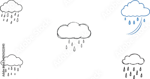 Pack of Compass Rose Detailed Outline Icon with Stroke Design on White Background Flat Line Art Illustration of Navigation, Travel, and Nautical Concept