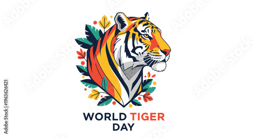 World Tiger Day awareness campaign logo.
