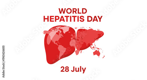 World Hepatitis Day awareness campaign logo.