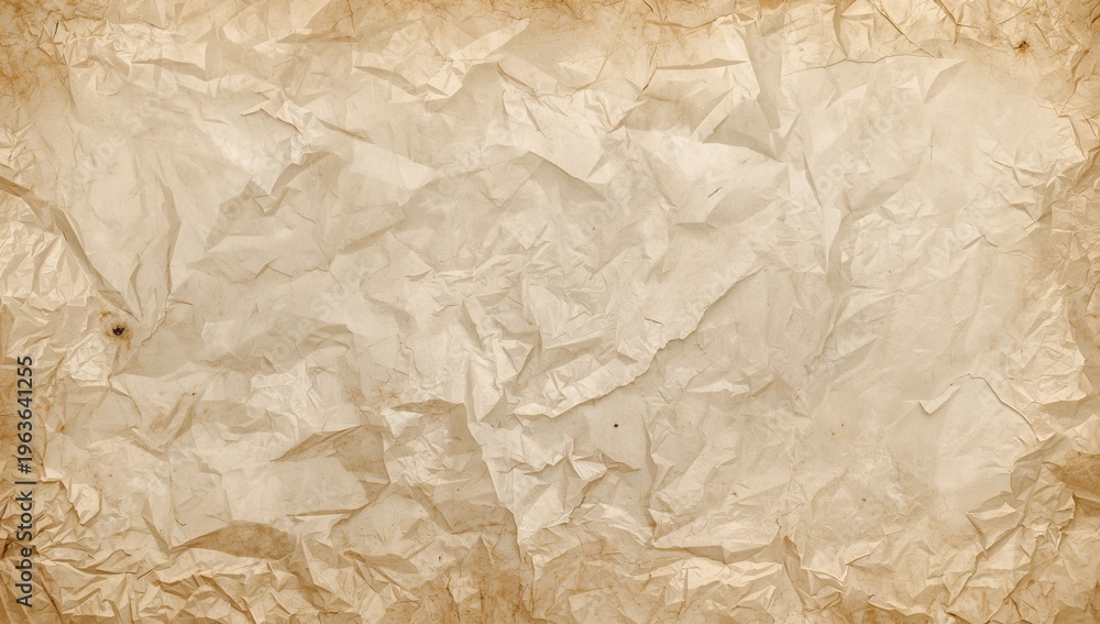 Obraz premium Vintage Crumpled Paper Texture