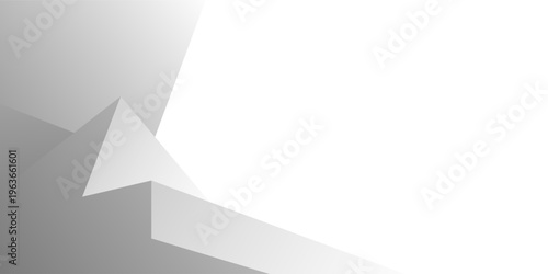 Abstract white and gray shape background. texture white pattern. vector illustration