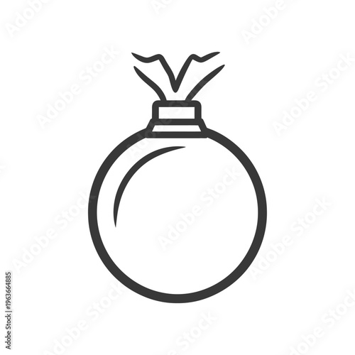 A simple black and white drawing of a tissue dispenser