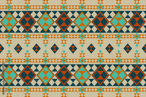 native american seamless pattern in color combination,folk embroidery,cardigan, carpet, clothing,cloth bag,bedspread,tapestry wall hangings
,vector illustration