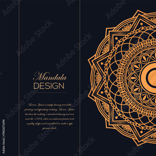 Elegant vintage floral vector background with gold ornamental frame and decorative pattern in a royal antique style suitable for invitation or banner design