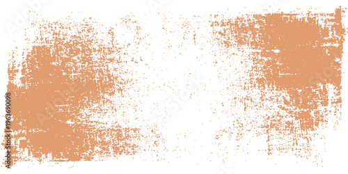 An antique abstract grunge background featuring weathered brown textures, rusty metal blots, and aged paint on a rough vintage paper surface