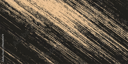 Old black and white grunge wood grain texture background showing abstract natural hardwood plank surface material with a weathered timber board pattern