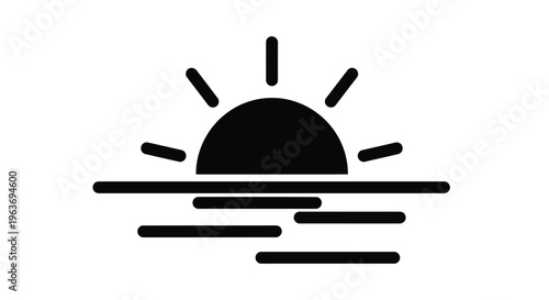 A minimalist dark navy blue square graphical interface element featuring subtle rounded corners and two lines of small, crisp white text isolated against a solid dark background color.