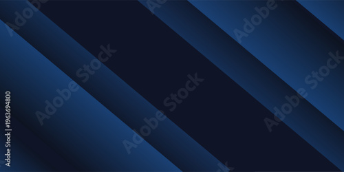 Blue black abstract background geometry shine and layer element vector for presentation design. Suit for business, corporate, institution, party, festive, seminar, and talks